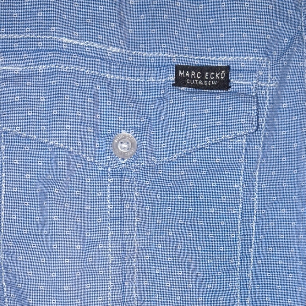 Marc Ecko Light Blue Button Down Shirt - image 3